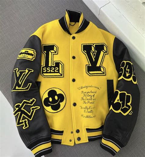 louis vuitton yellow jacket